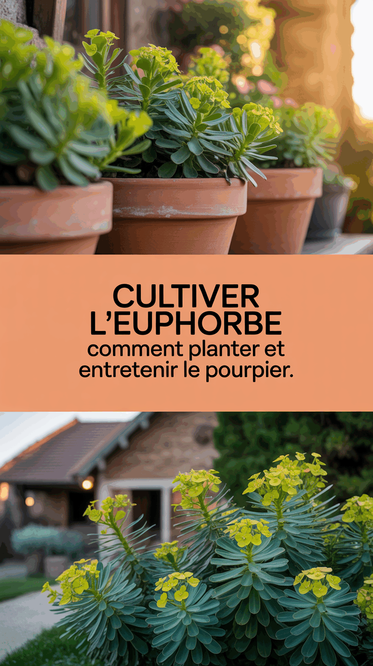 Cultiver l’Euphorbe : Comment Planter et Entretenir le Pourpier
