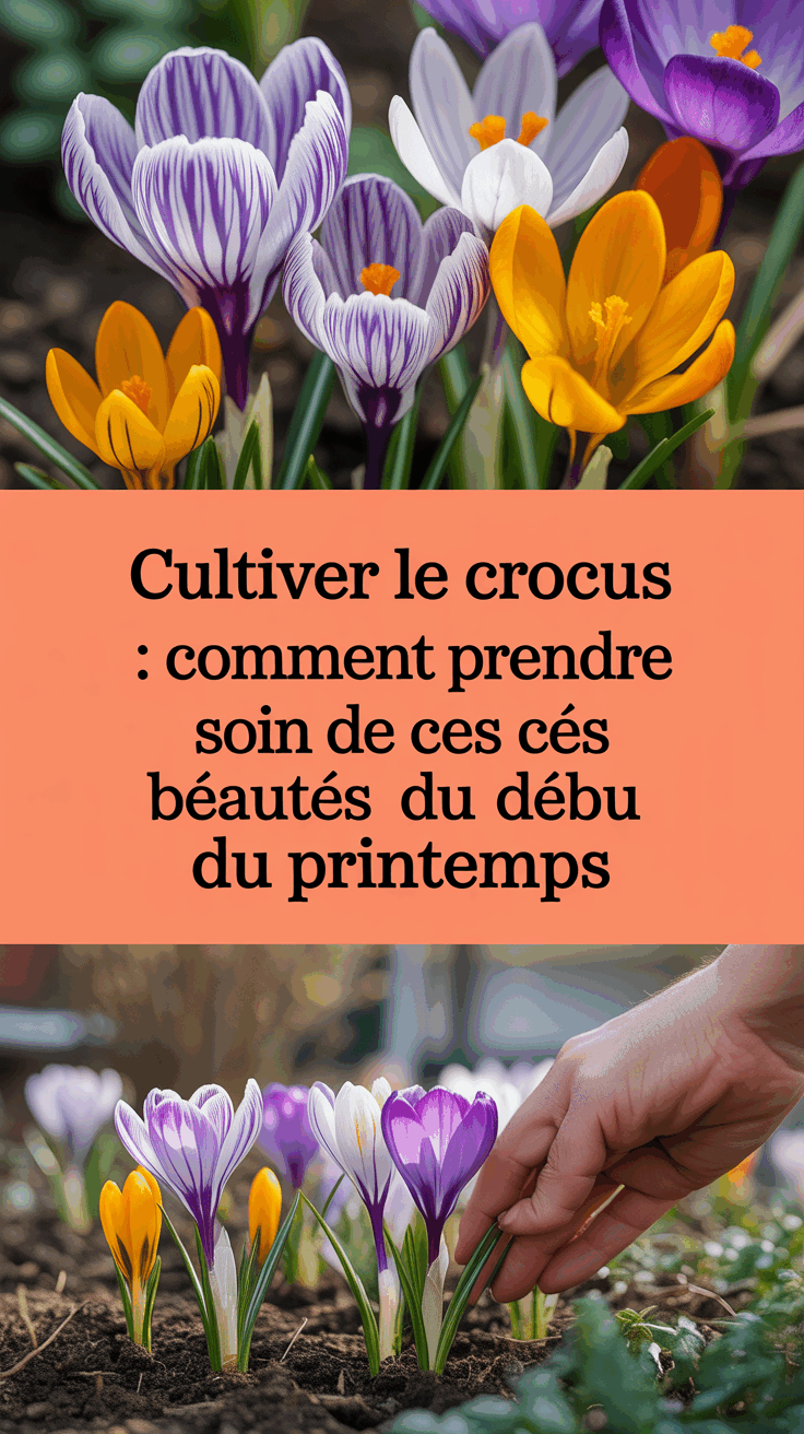 Cultiver le Crocus : Comment Prendre Soin de Ces Beautés du Début du Printemps