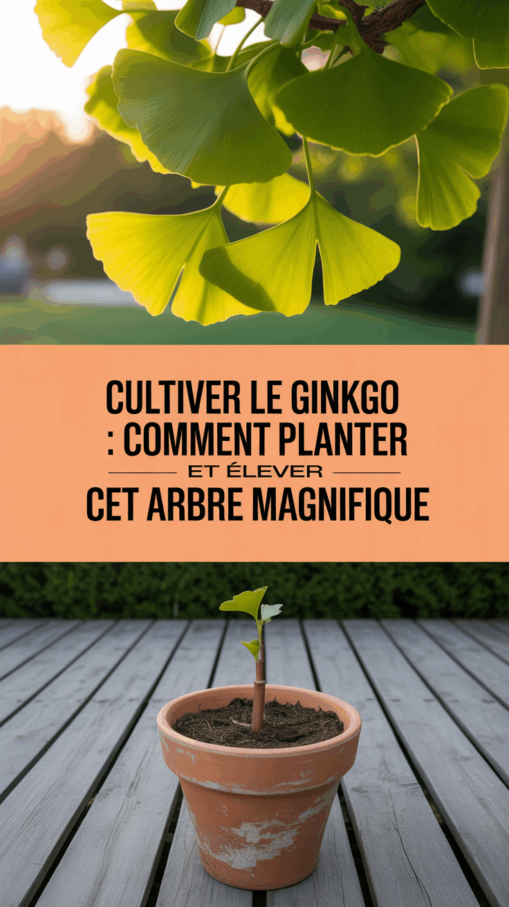 Cultiver le Ginkgo : Comment Planter et Élever Cet Arbre Magnifique