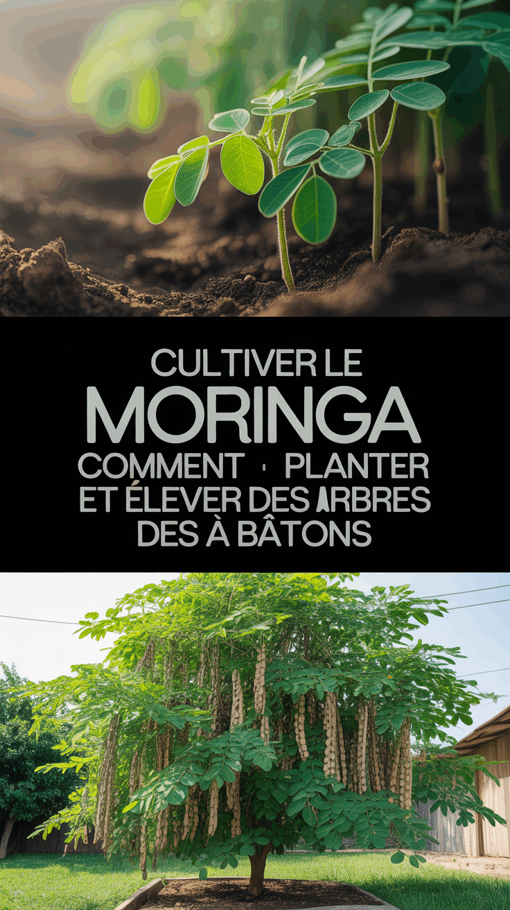 Cultiver le Moringa : Comment Planter et Élever des Arbres à Bâtons