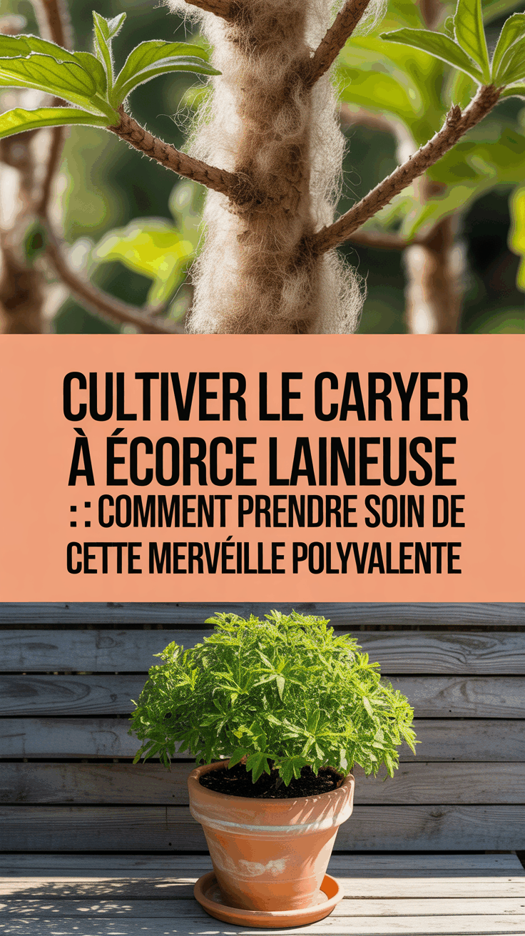 Cultiver le caryer à écorce laineuse : comment prendre soin de cette merveille polyvalente