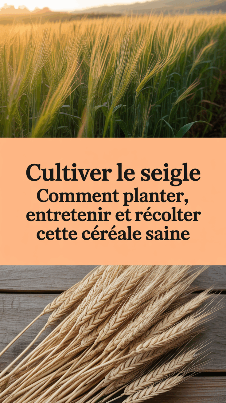 Cultiver le seigle : comment planter, entretenir et récolter cette céréale saine