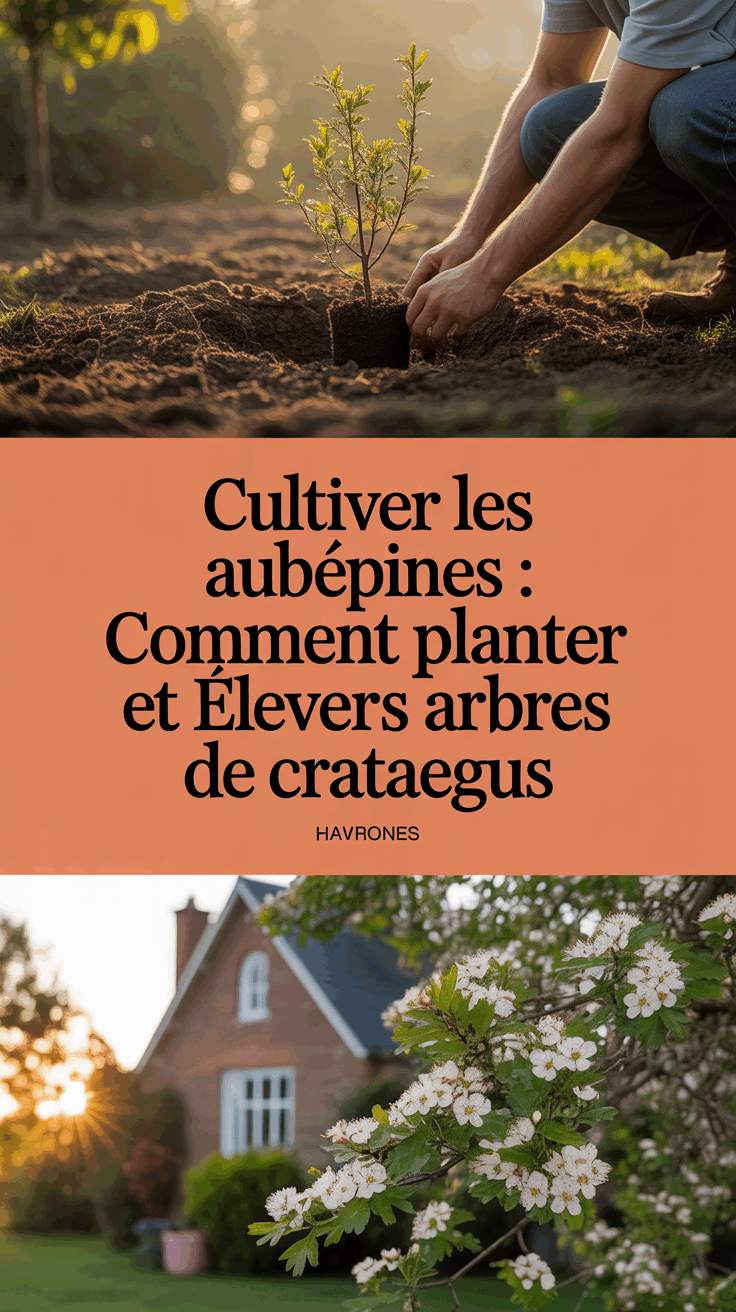 Cultiver les Aubépines : Comment Planter et Élever des Arbres de Crataegus