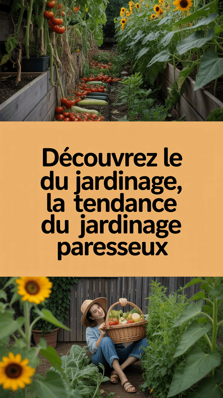 Découvrez le chaos du jardinage, la tendance du jardinage paresseux