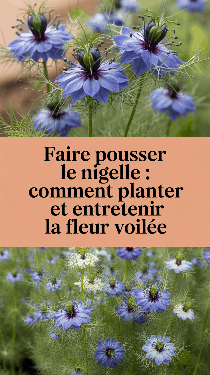 Faire Pousser le Nigelle : Comment Planter et Entretenir la Fleur Voilée