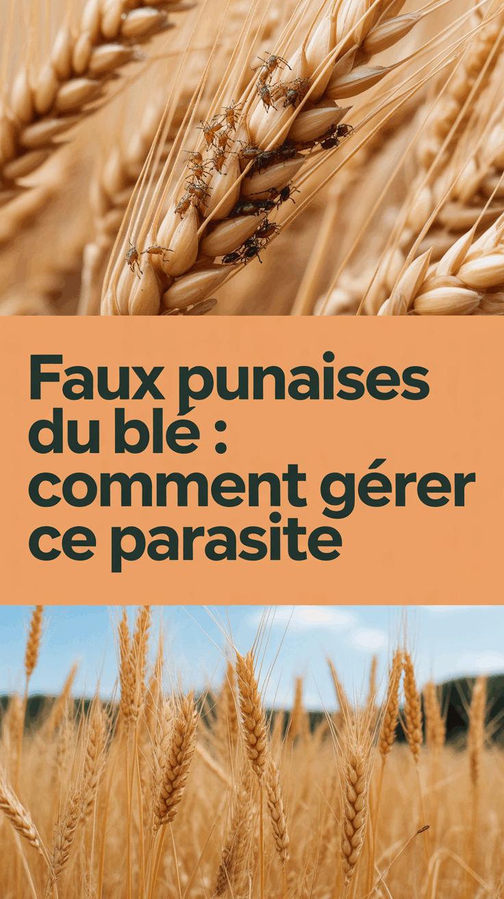 Faux punaises du blé : comment gérer ce parasite