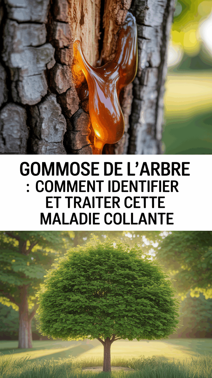 Gommose de l’arbre : comment identifier et traiter cette maladie collante