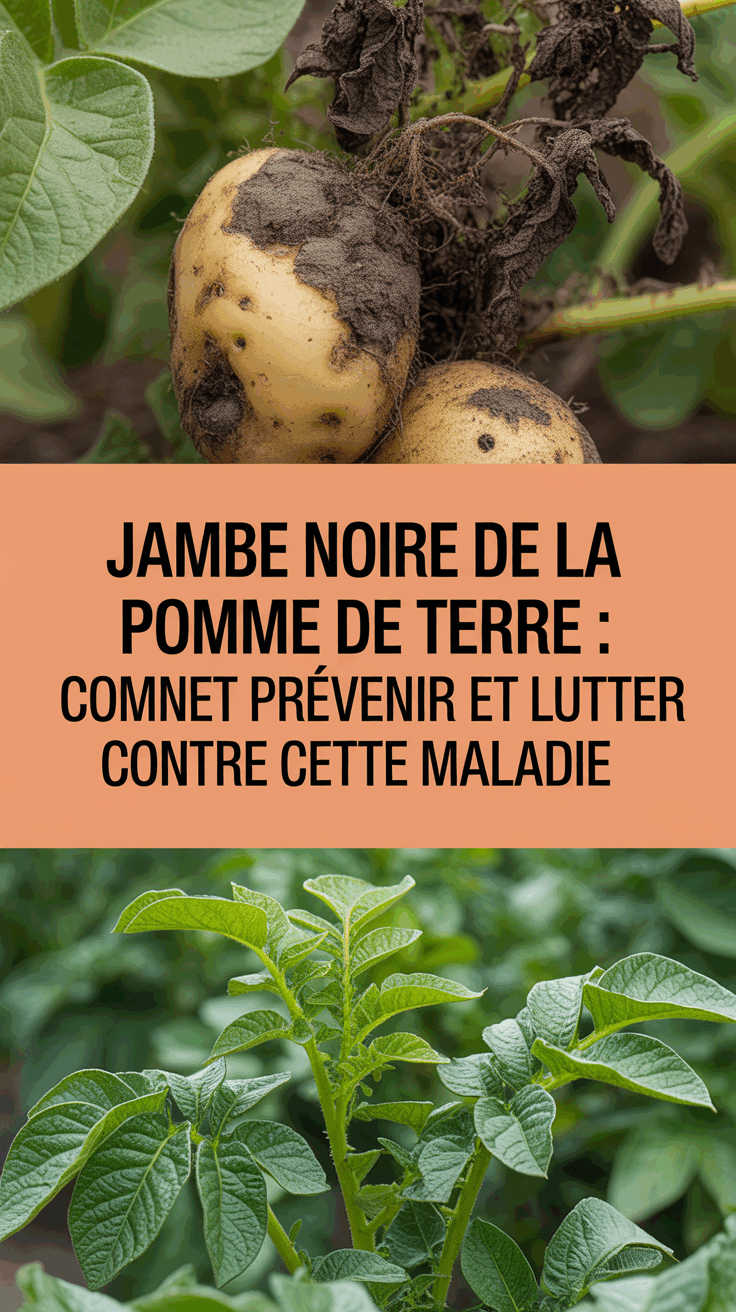 Jambe noire de la pomme de terre : comment prévenir et lutter contre cette maladie