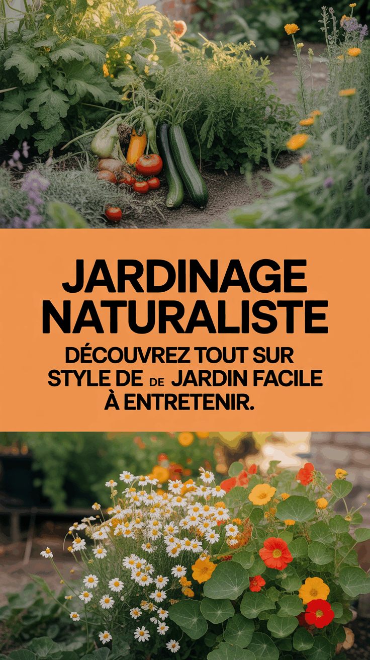 Jardinage naturaliste : découvrez tout sur ce style de jardin facile à entretenir