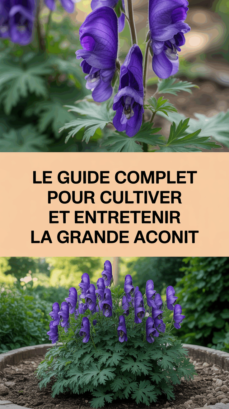 Le guide complet pour cultiver et entretenir la grande aconit