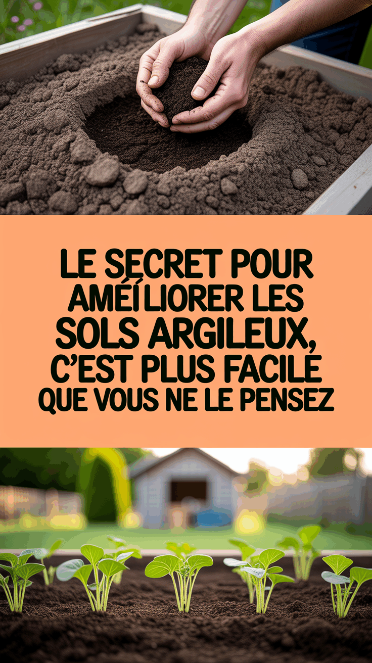Le secret pour améliorer les sols argileux, c’est plus facile que vous ne le pensez