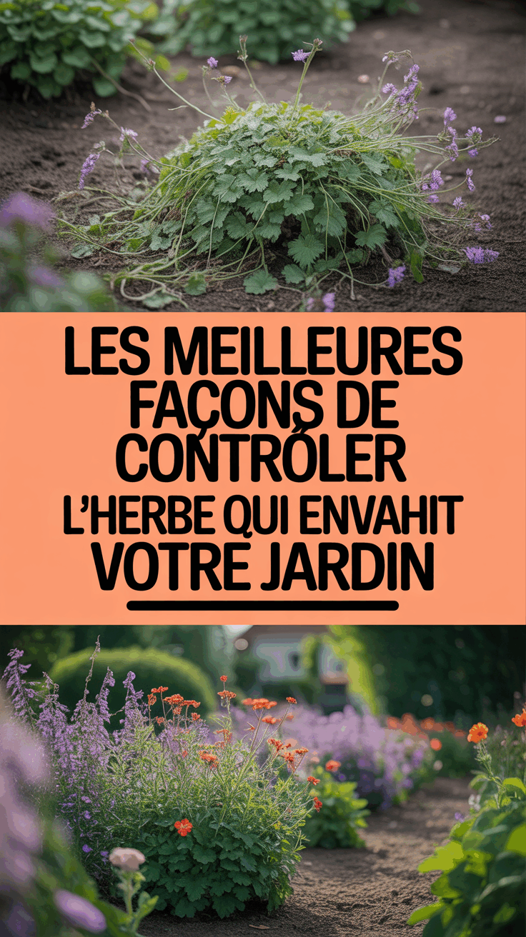 Les Meilleures Façons de Contrôler l’Herbe qui Envahit Votre Jardin