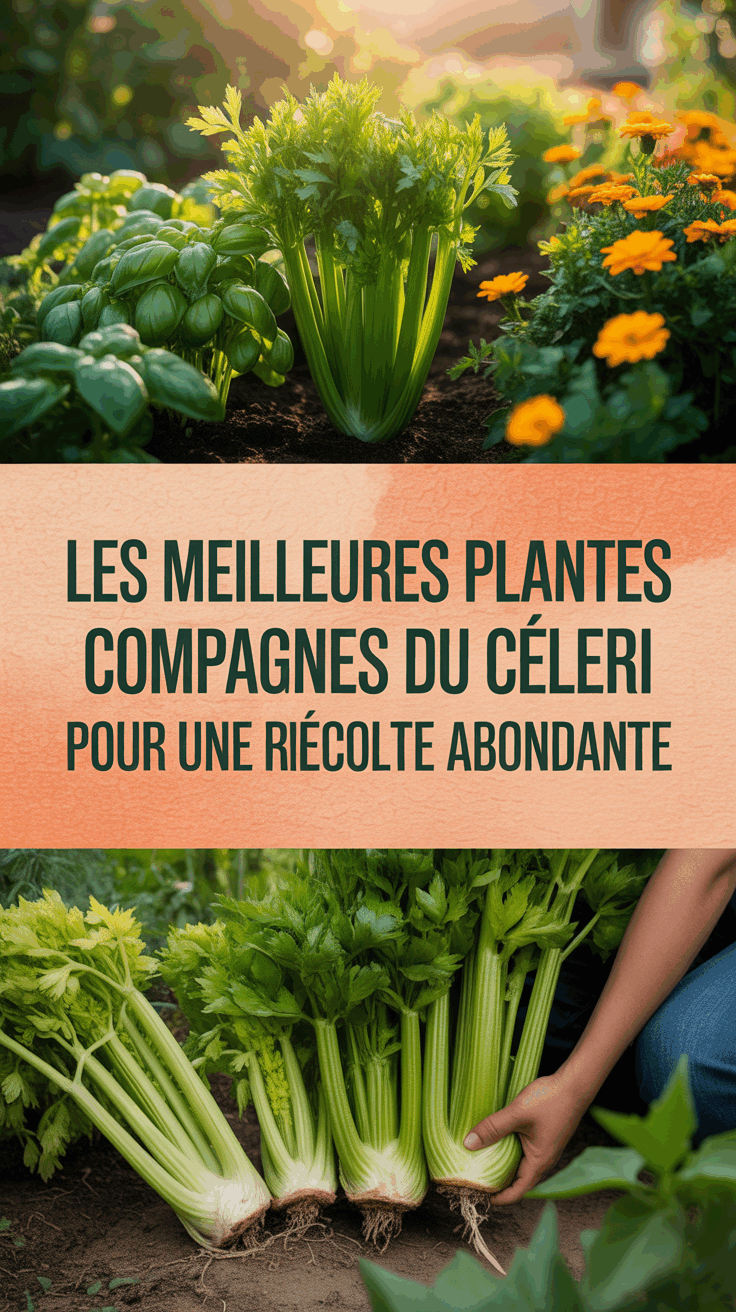 Les Meilleures Plantes Compagnes du Céleri pour une Récolte Abondante
