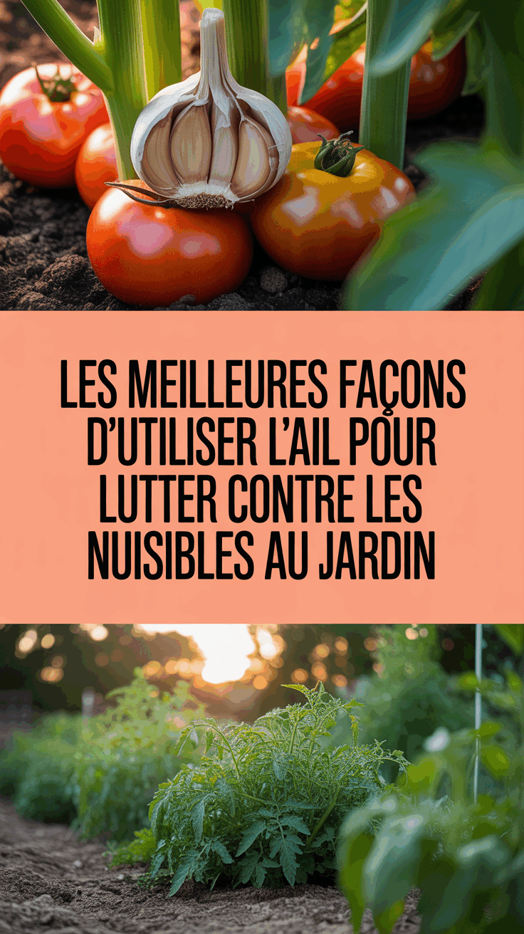 Les meilleures façons d'utiliser l'ail pour lutter contre les nuisibles au jardin