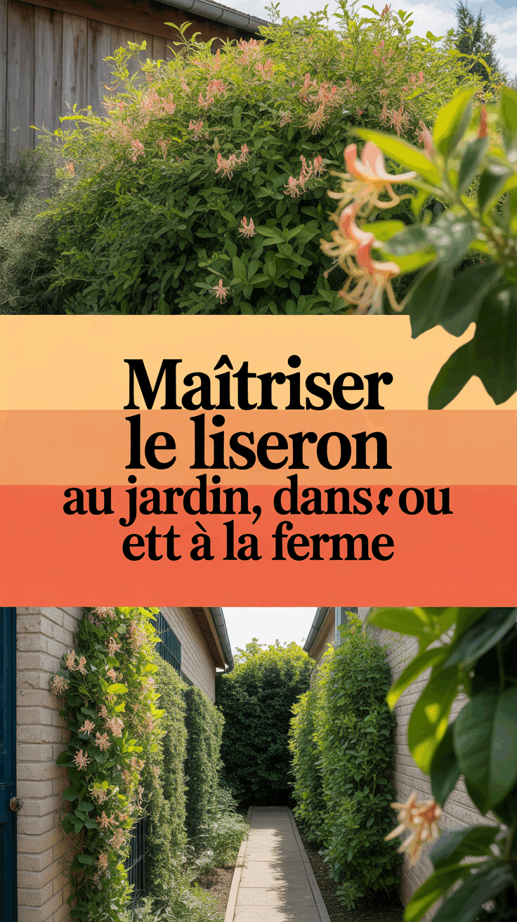 Maîtriser le Liseron au Jardin, dans la Cour et à la Ferme