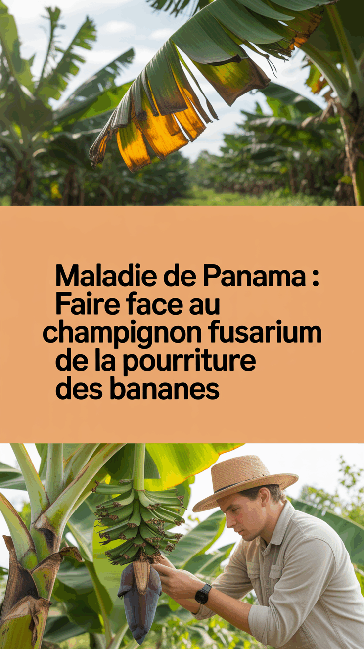 Maladie de Panama : Faire face au champignon Fusarium de la pourriture des bananes