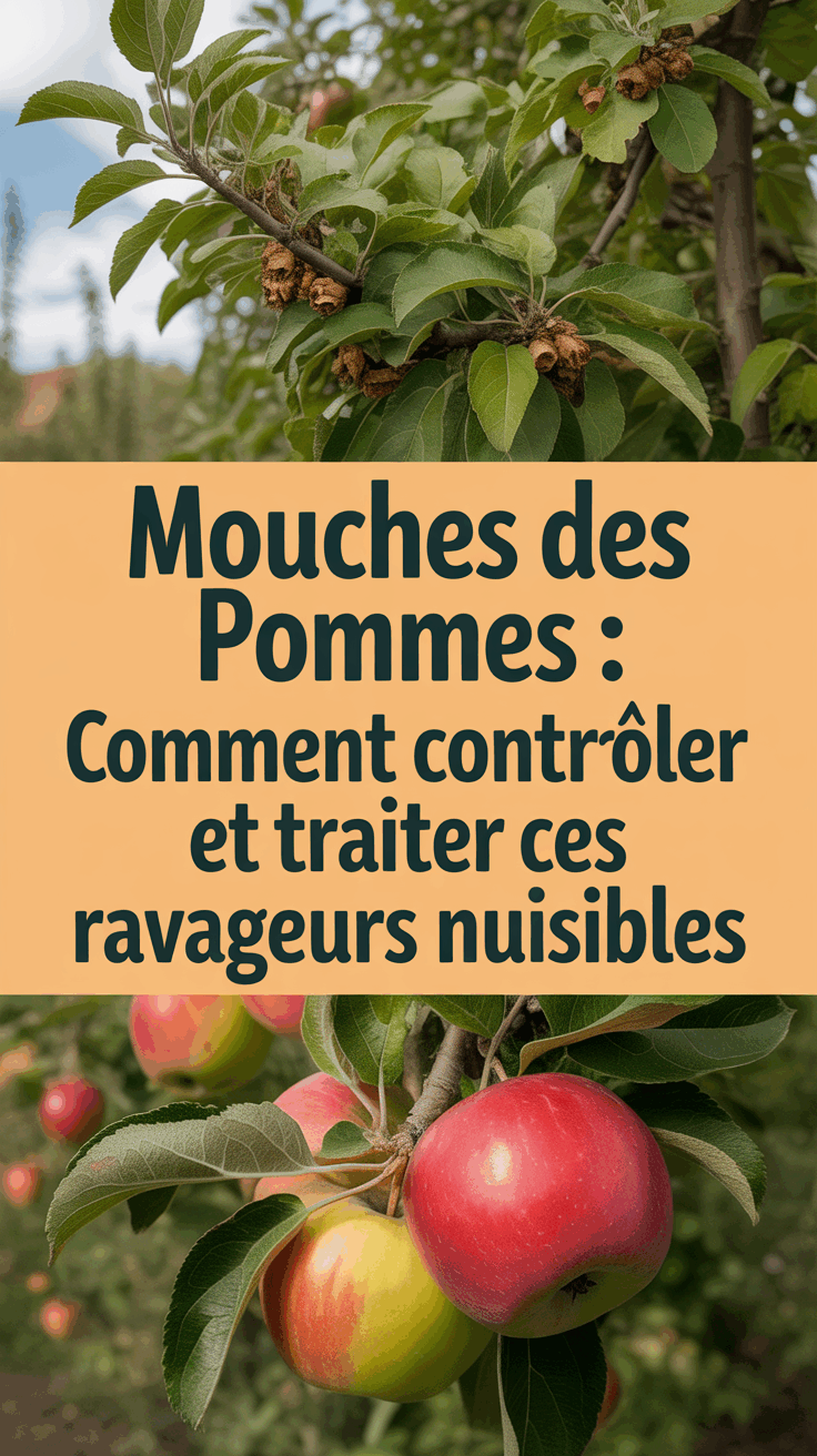 Mouches des pommes : comment contrôler et traiter ces ravageurs nuisibles