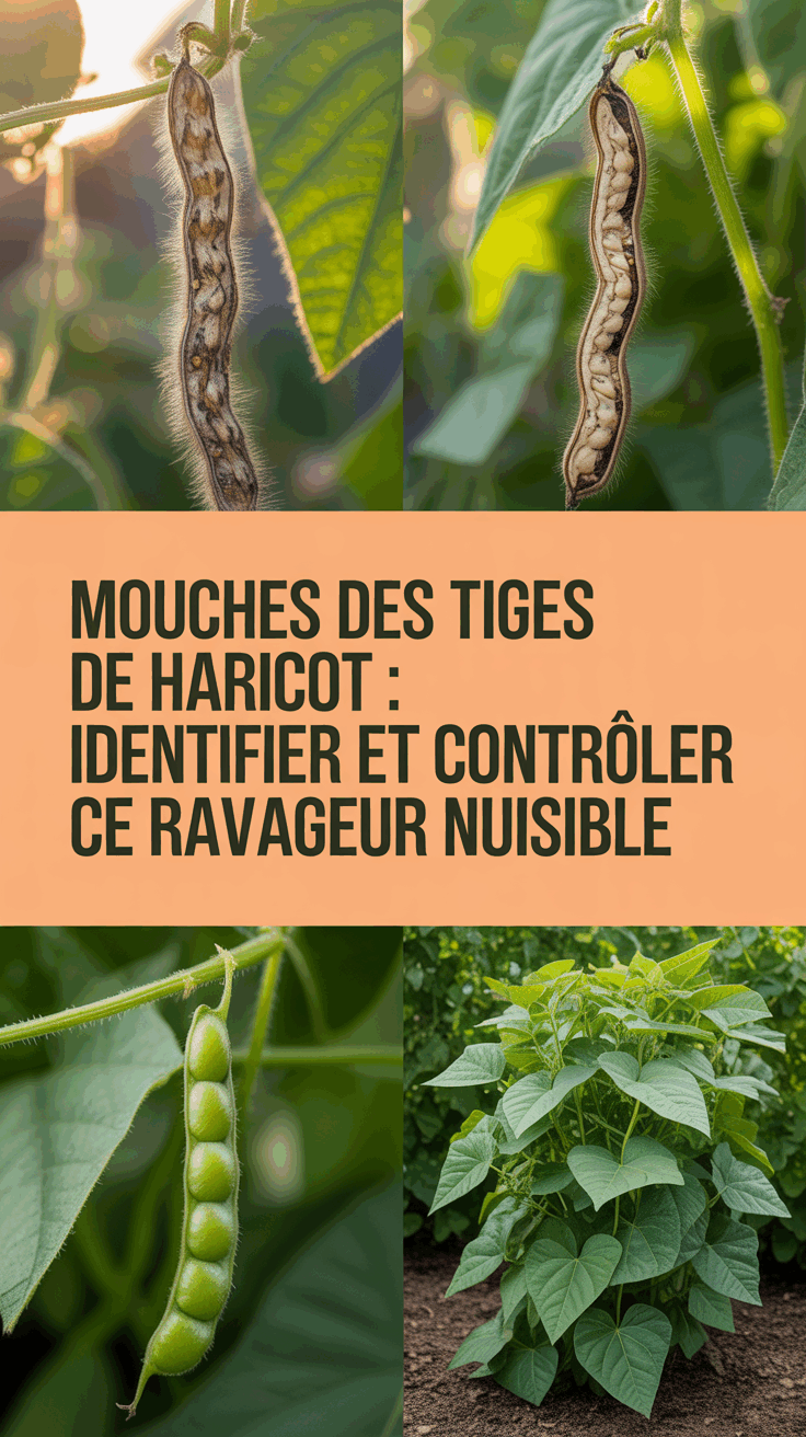 Mouches des tiges de haricot : identifier et contrôler ce ravageur nuisible