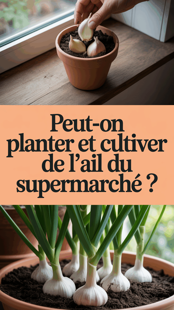 Peut-on Planter et Cultiver de l&rsquo;Ail du Supermarché ?