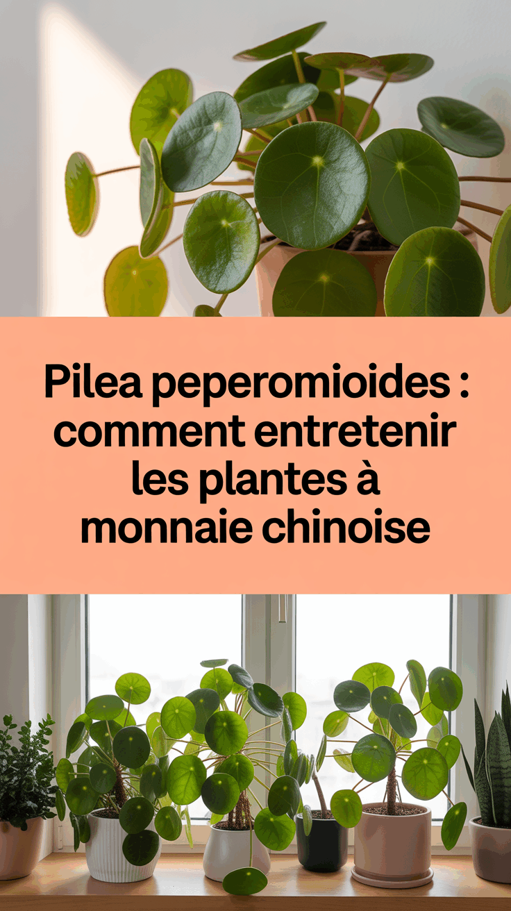 Pilea Peperomioides : Comment entretenir les plantes à monnaie chinoise