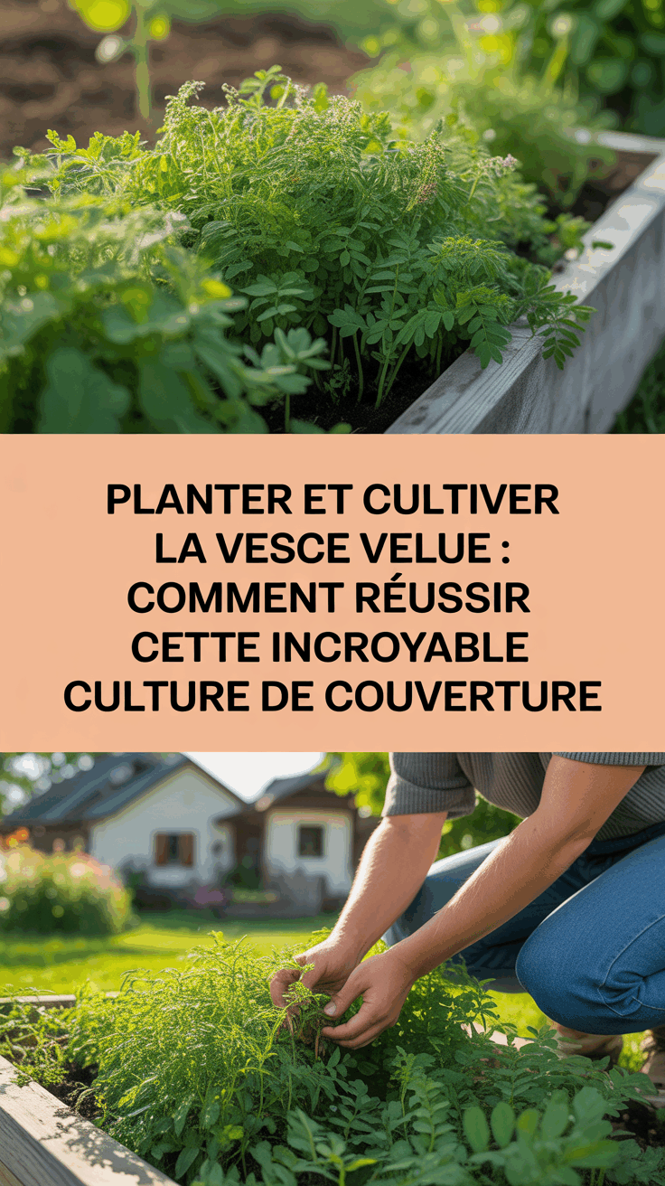 Planter et cultiver la vesce velue : comment réussir cette incroyable culture de couverture
