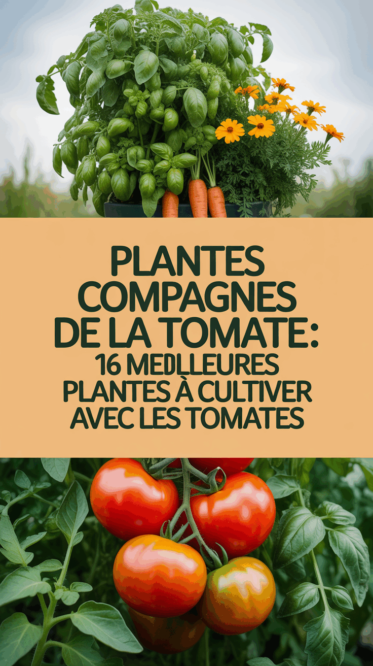 Plantes Compagnes de la Tomate : 16 Meilleures Plantes à Cultiver Avec les Tomates