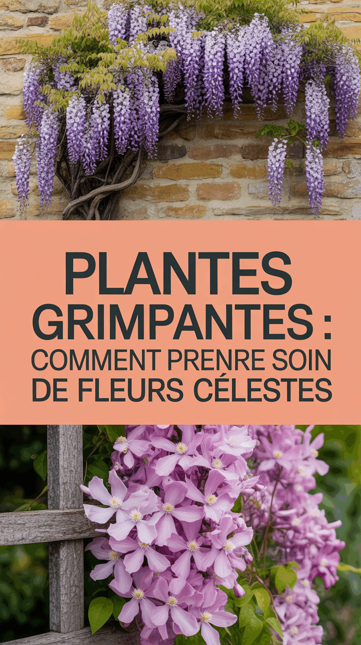 Plantes grimpantes : comment prendre soin de ces fleurs célestes
