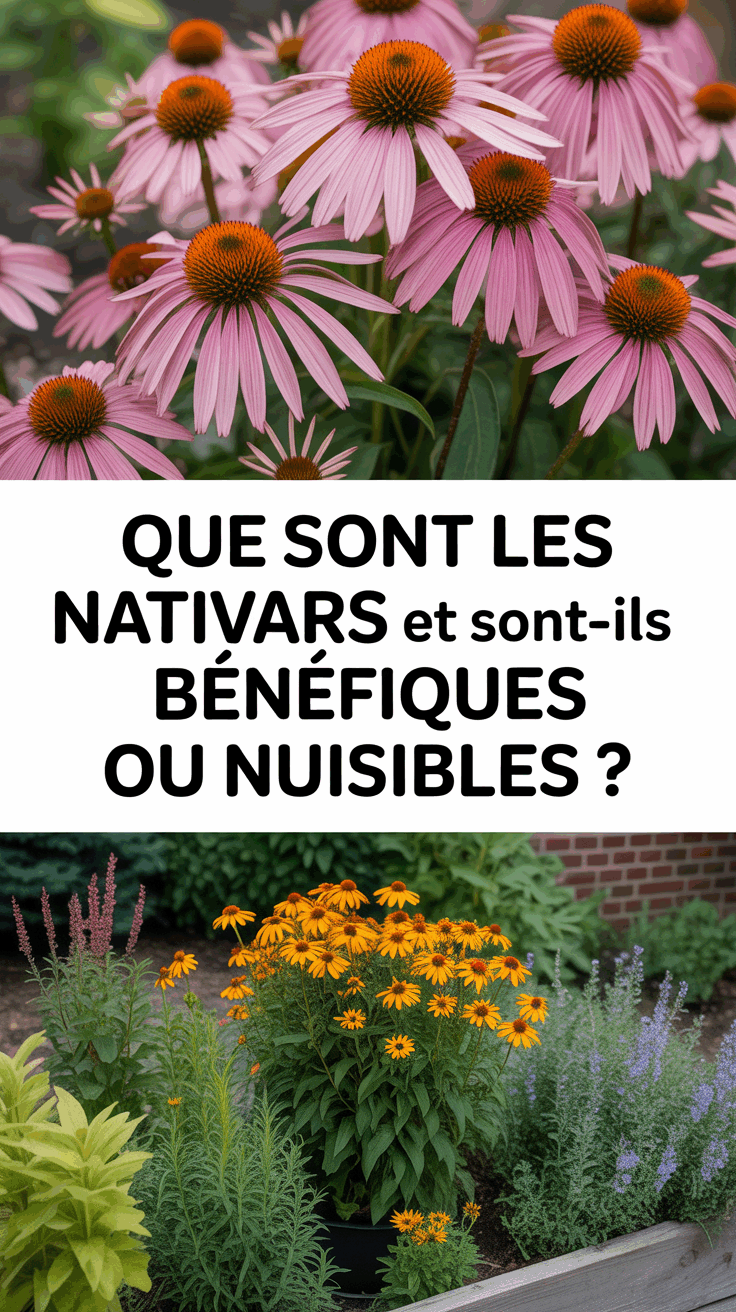 Que sont les nativars et sont-ils bénéfiques ou nuisibles ?