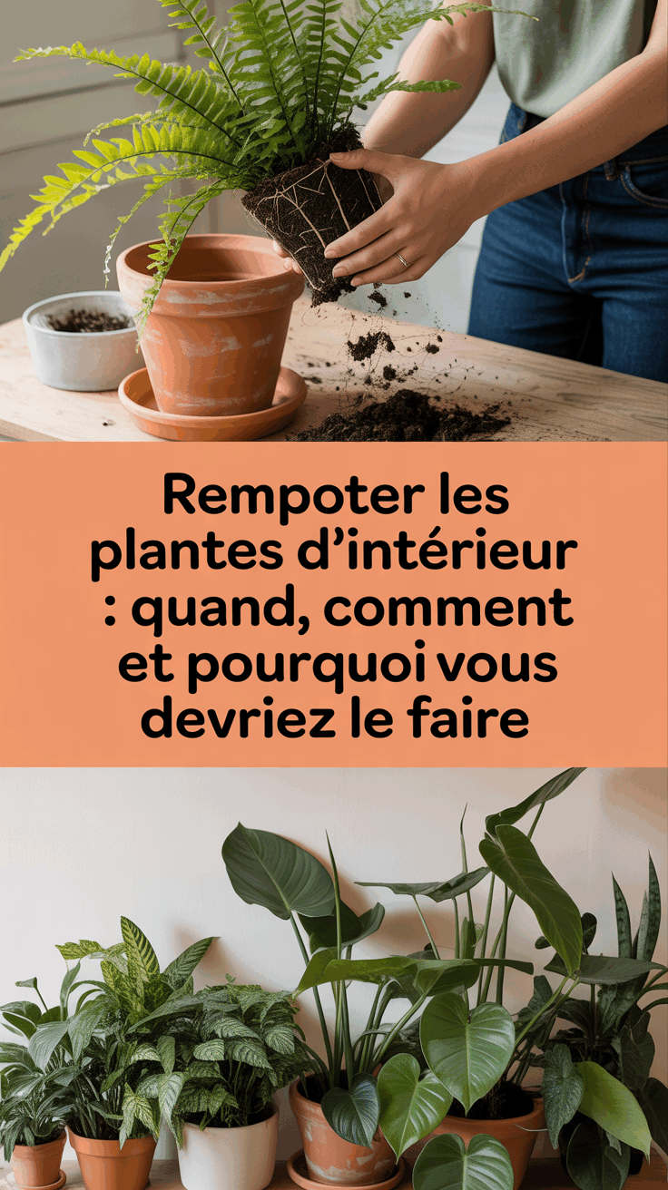 Rempoter les Plantes d'Intérieur : Quand, Comment et Pourquoi Vous Devriez le Faire