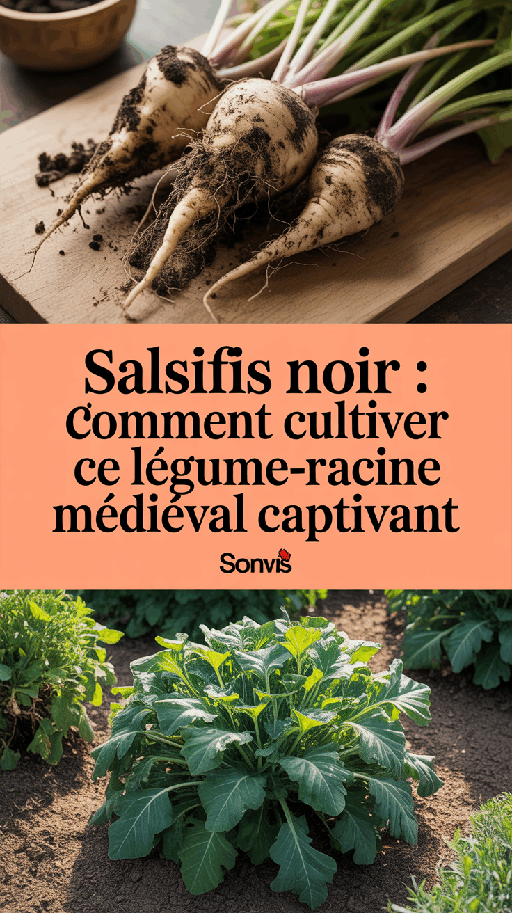 Salsifis noir : Comment cultiver ce légume-racine médiéval captivant