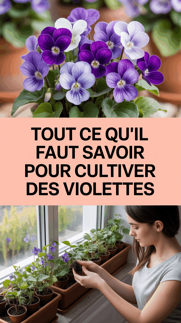 Tout Ce Qu’Il Faut Savoir Pour Cultiver des Violettes