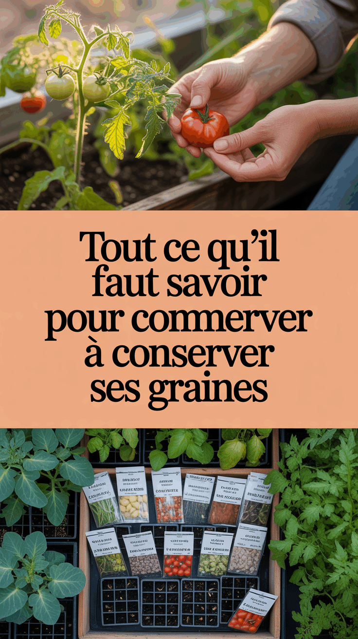 Tout ce qu'il faut savoir pour commencer à conserver ses graines