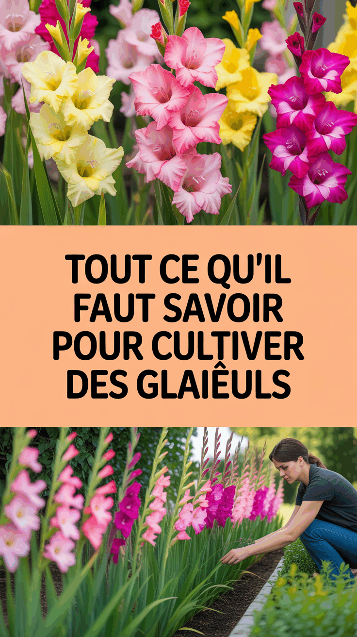 Tout ce qu'il faut savoir pour cultiver des glaïeuls