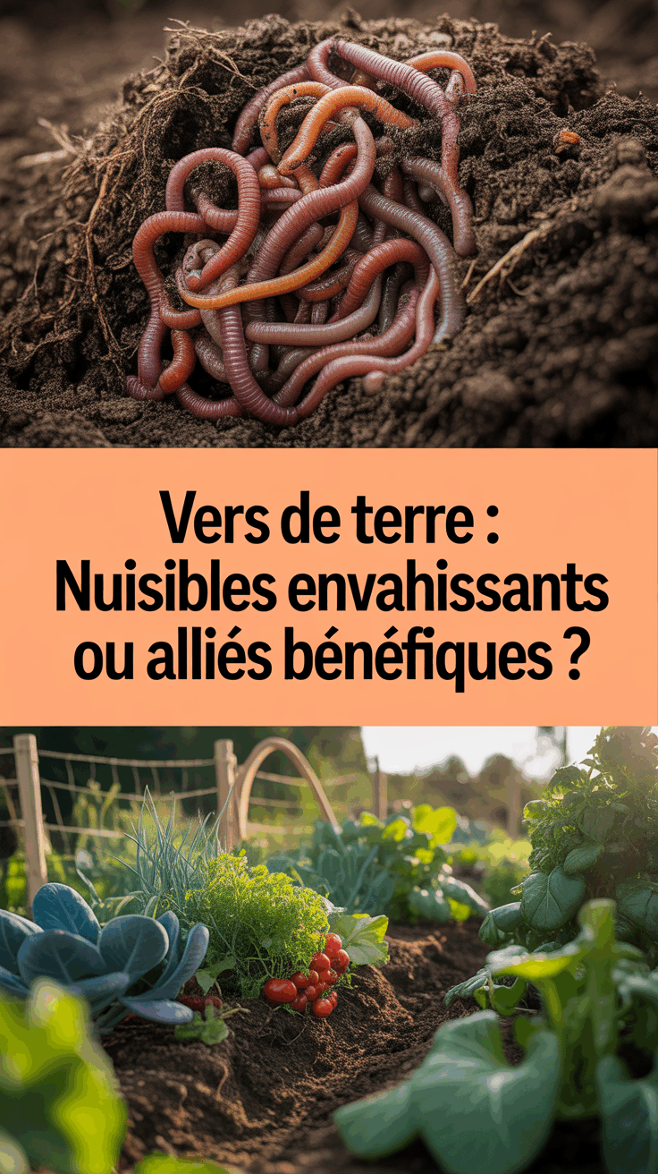 Vers de terre : nuisibles envahissants ou alliés bénéfiques ?