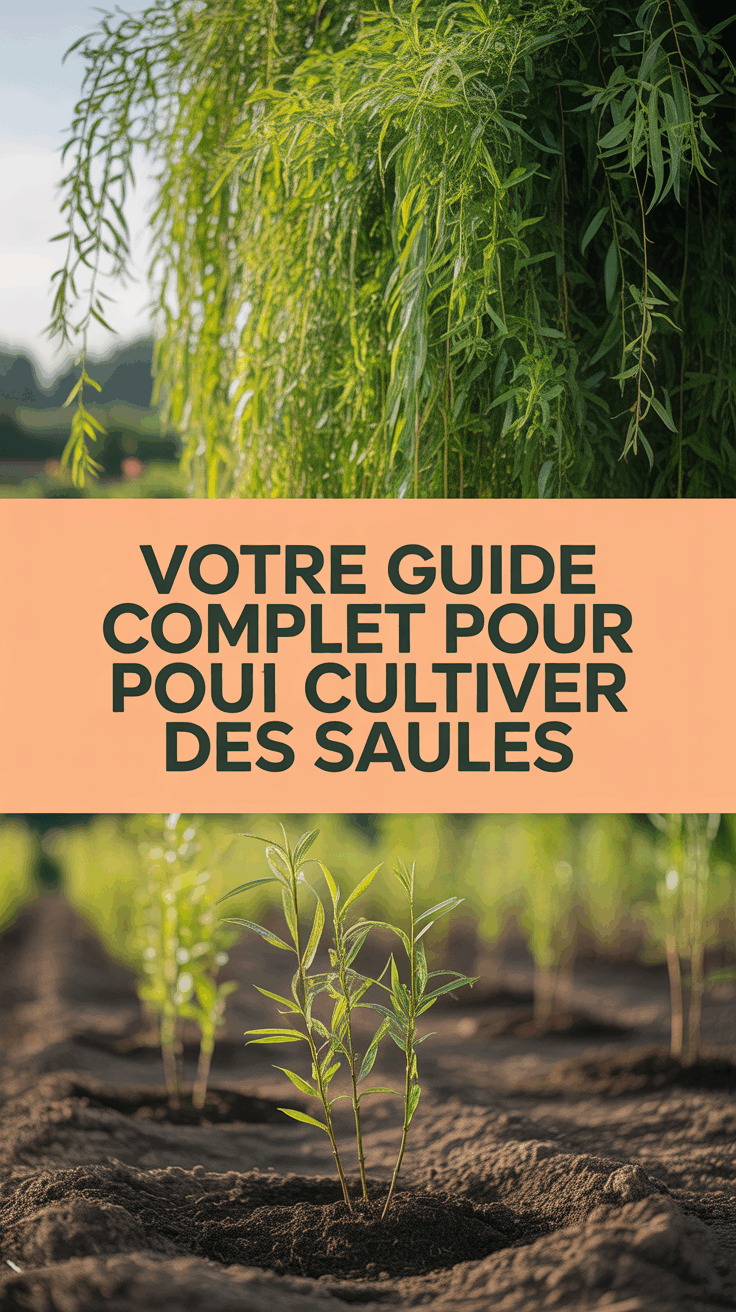 Votre guide complet pour cultiver des saules