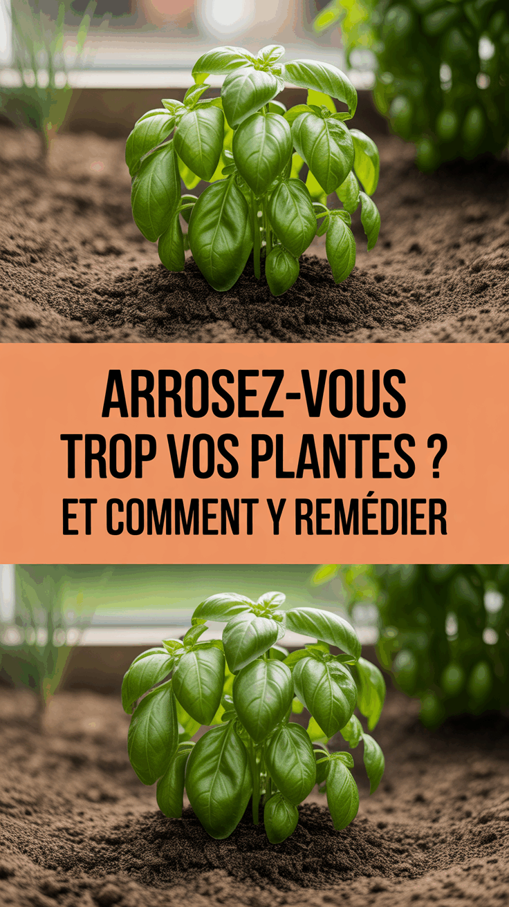 Arrosez-vous trop vos plantes ? Et comment y remédier