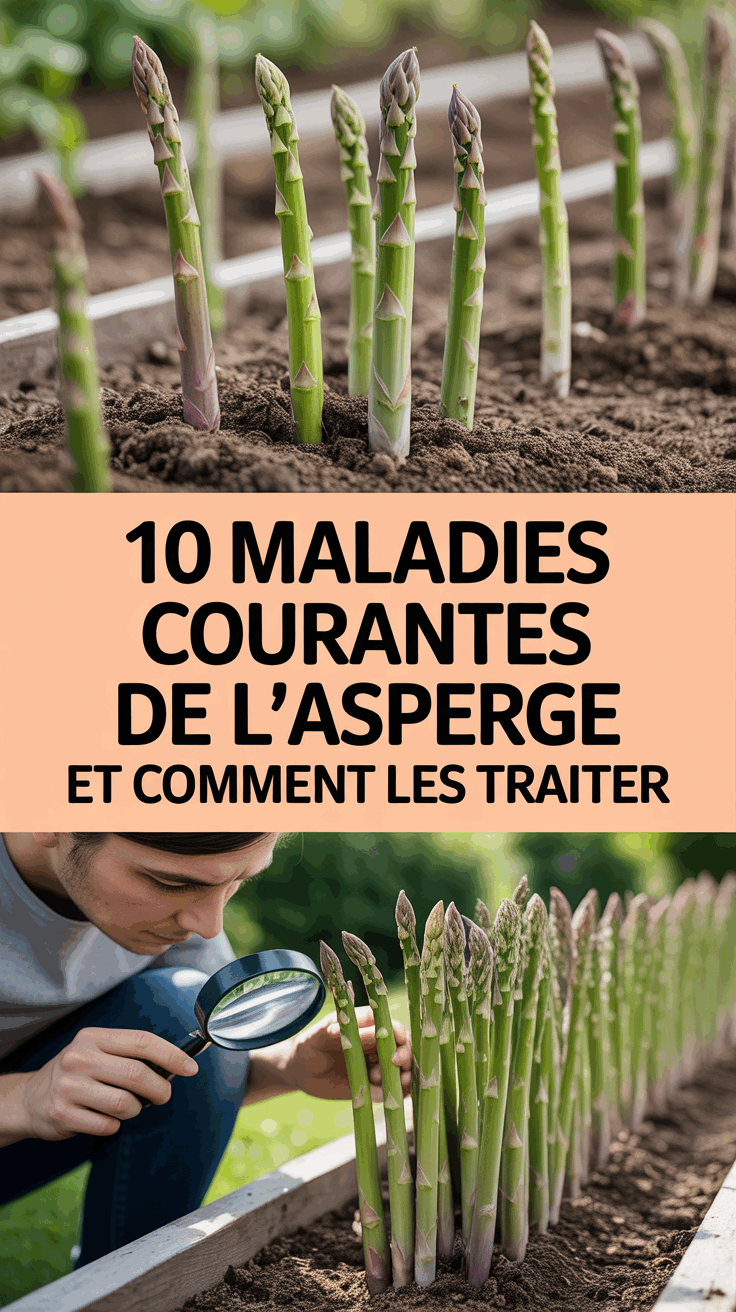 10 Maladies Courantes de l’Asperge et Comment les Traiter