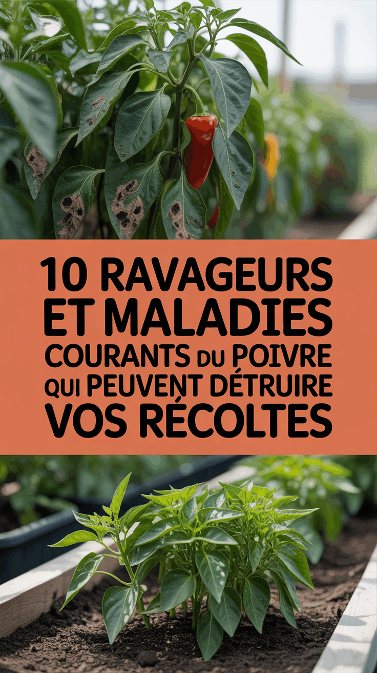 10 Ravageurs et Maladies Courants du Poivre Qui Peuvent Détruire Vos Récoltes