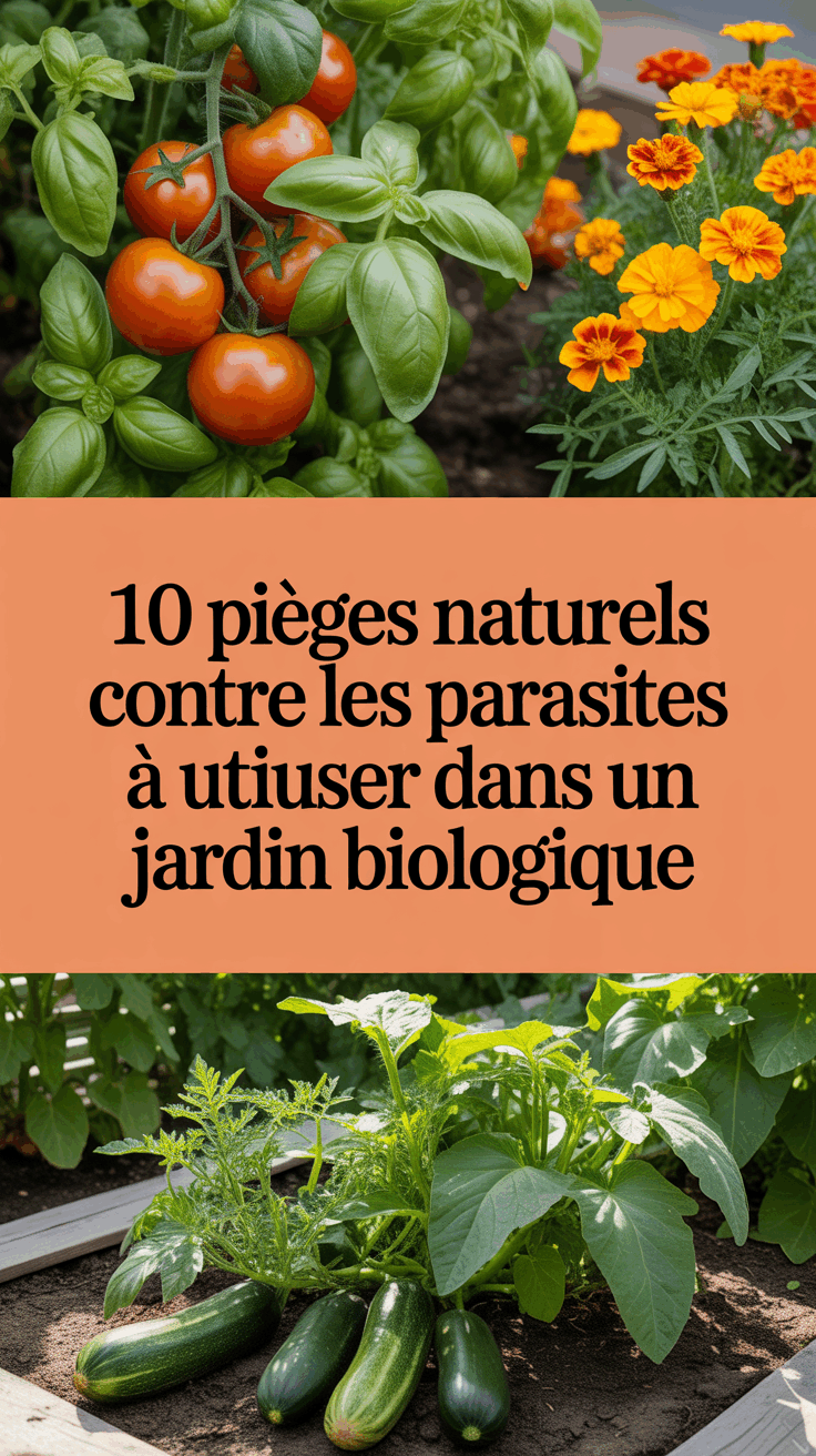 10 pièges naturels contre les parasites à utiliser dans un jardin biologique