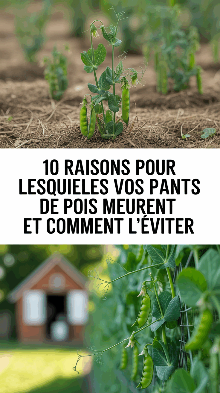 10 raisons pour lesquelles vos plants de pois meurent et comment l’éviter