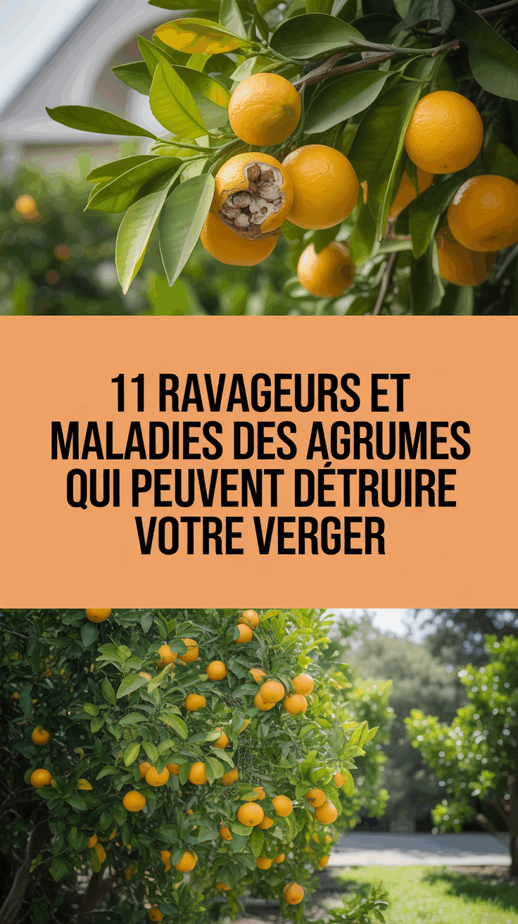 11 Ravageurs et Maladies des Agrumes Qui Peuvent Détruire Votre Verger