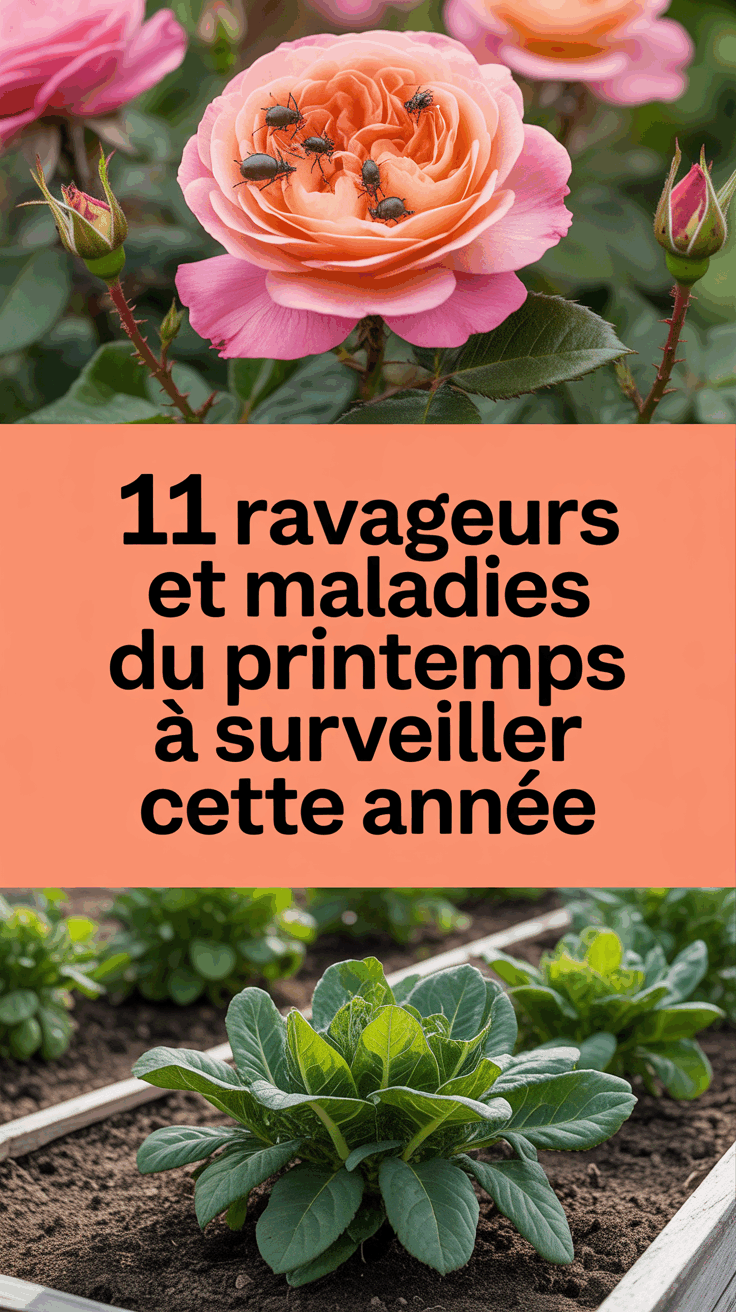 11 Ravageurs et Maladies du Printemps à Surveiller Cette Année