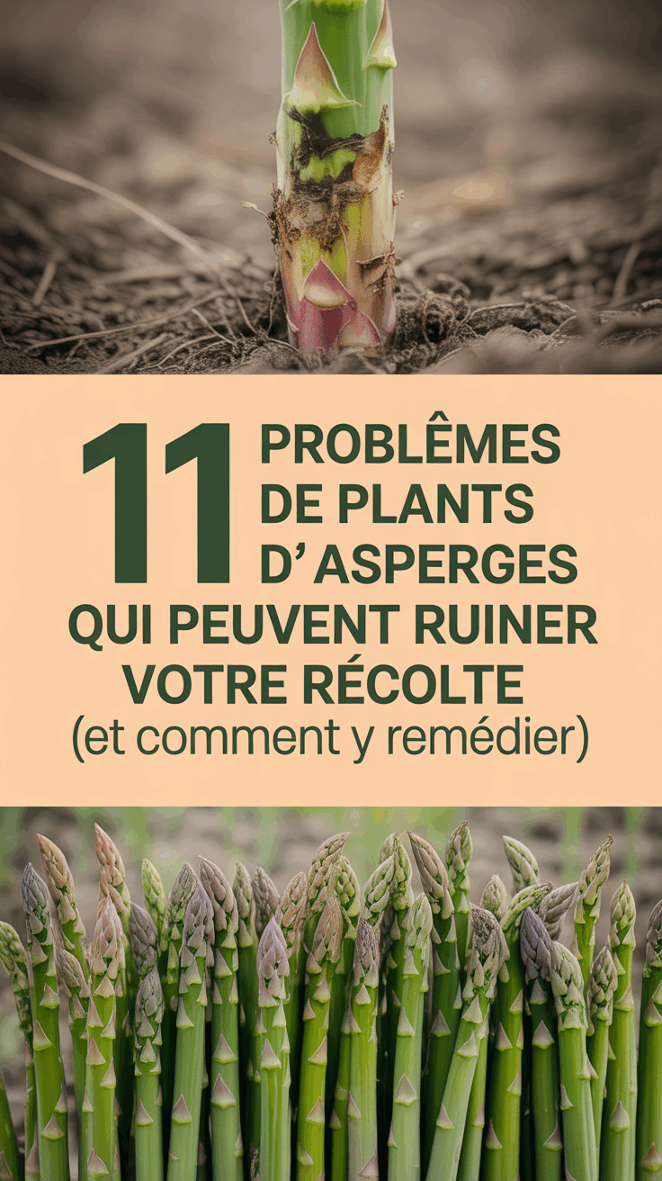 11 problèmes de plants d&rsquo;asperges qui peuvent ruiner votre récolte (et comment y remédier)