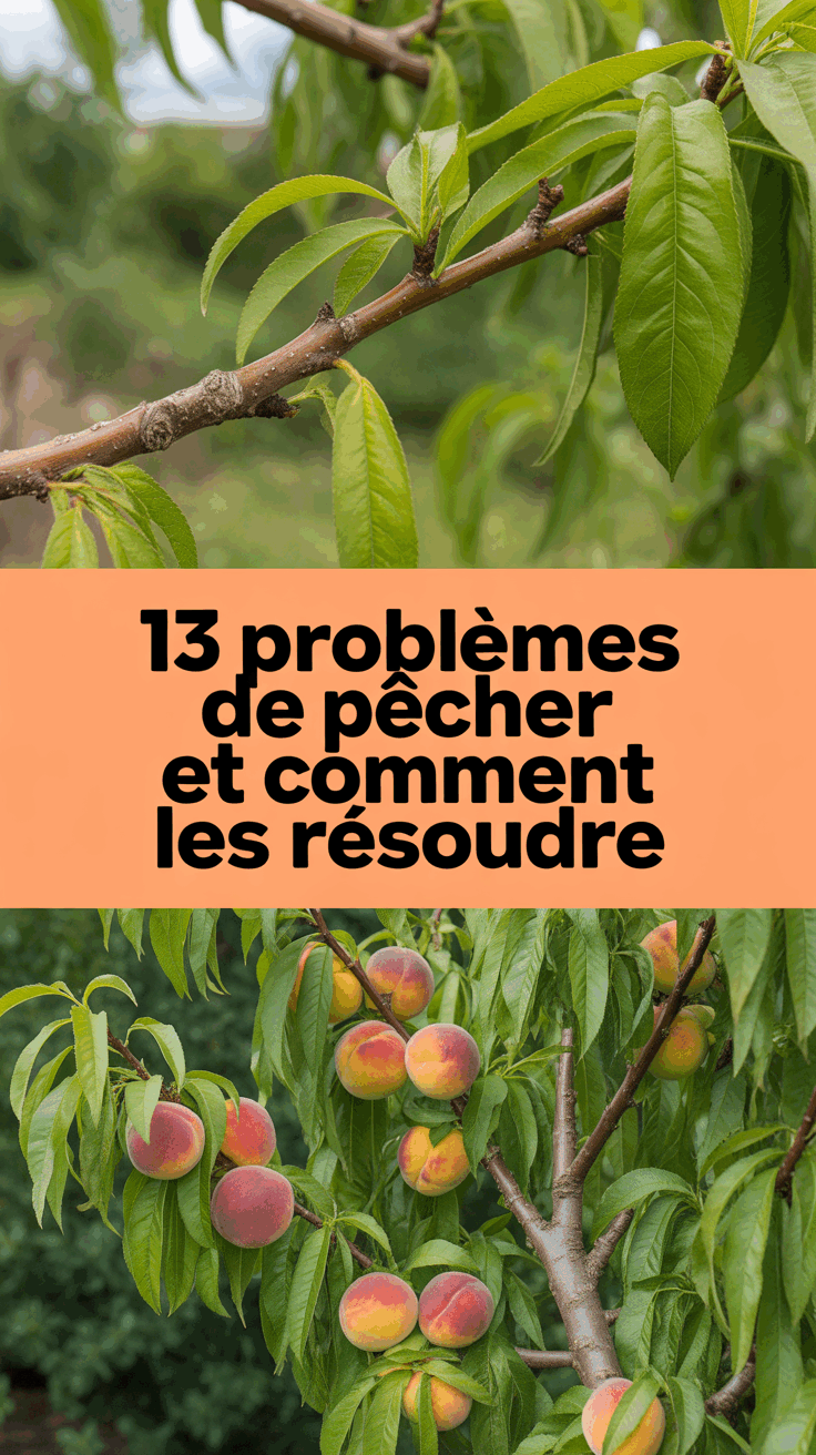 13 Problèmes de pêcher et comment les résoudre