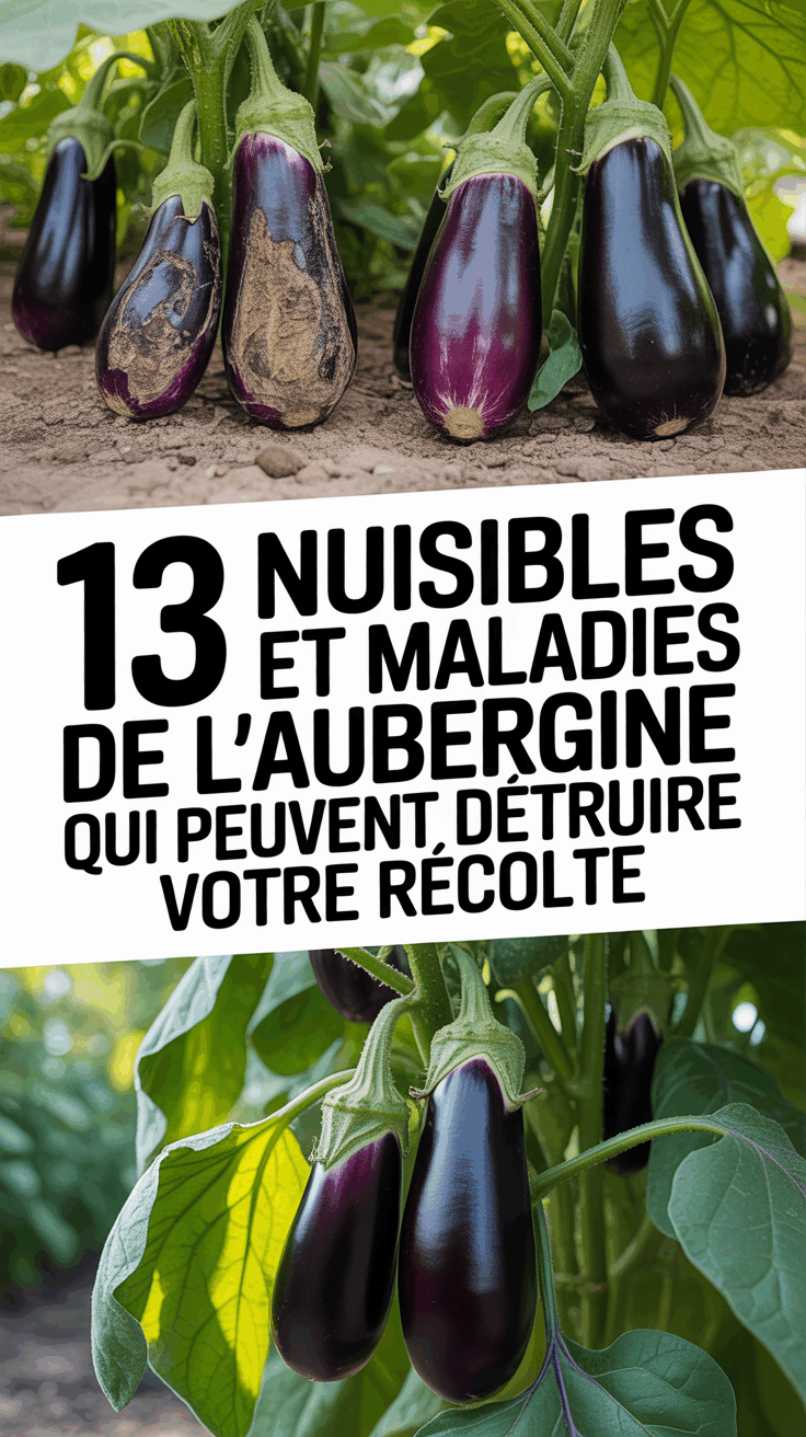 13 nuisibles et maladies de l&rsquo;aubergine qui peuvent détruire votre récolte