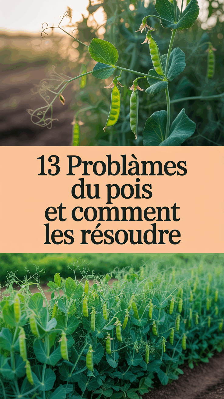 13 problèmes du pois et comment les résoudre