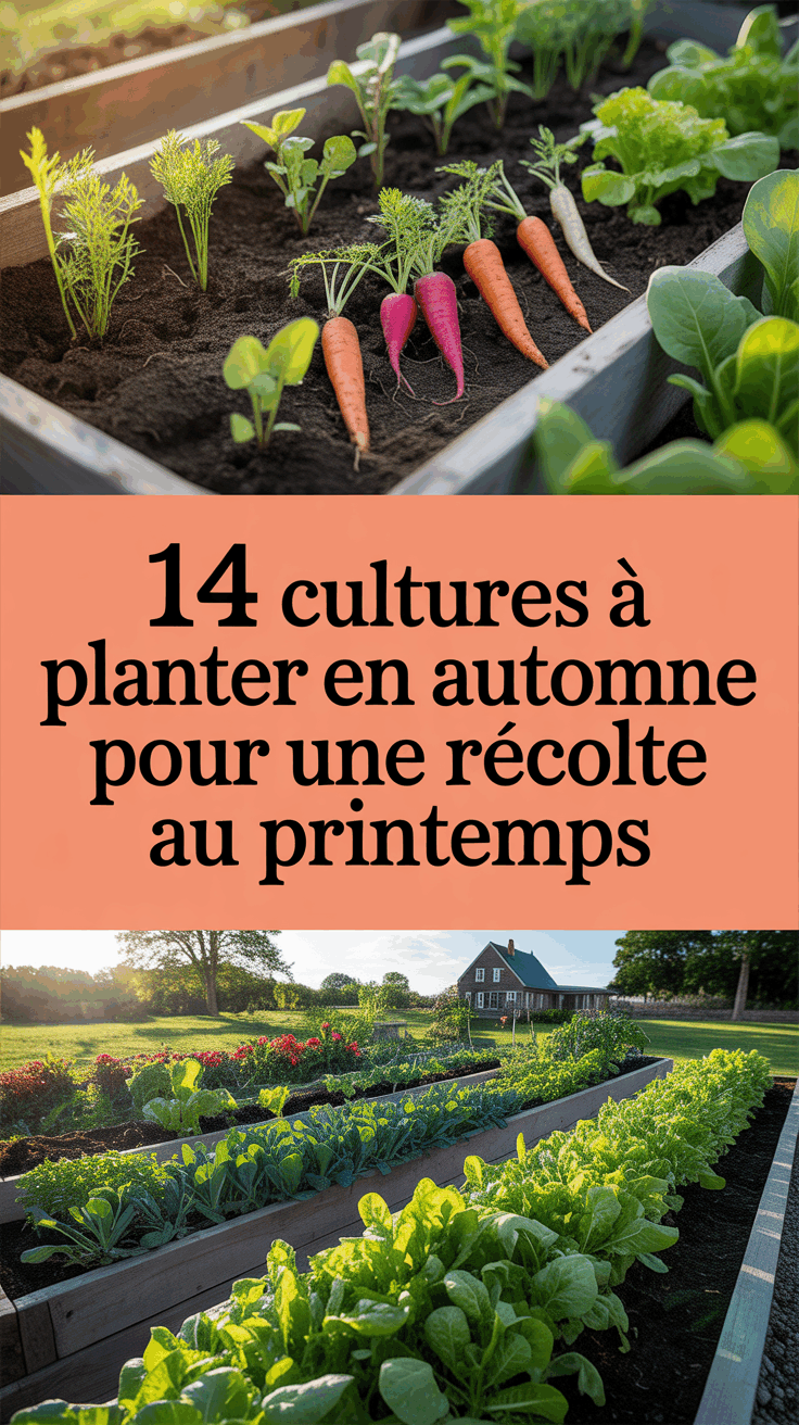 14 Cultures à Planter en Automne pour une Récolte au Printemps