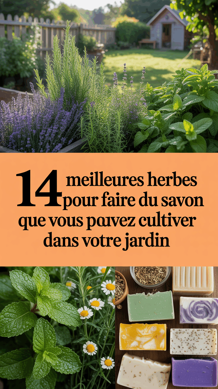 14 meilleures herbes pour faire du savon que vous pouvez cultiver dans votre jardin