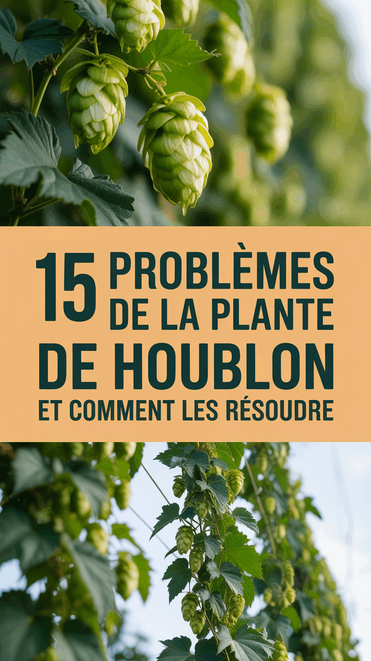 15 Problèmes de la plante de houblon et comment les résoudre