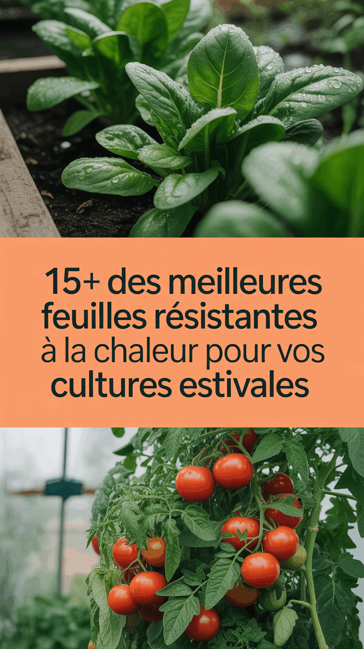 15+ des meilleures feuilles résistantes à la chaleur pour vos cultures estivales